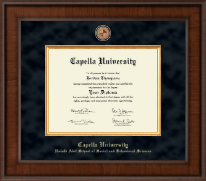 Capella University Presidential Masterpiece Diploma Frame in Madison