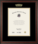 The Pentagon document frame - Embossed Pentagon Document Frame in Studio