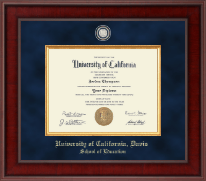 University of California Davis diploma frame - Presidential Masterpiece Diploma Frame in Jefferson