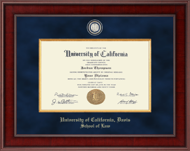 University of California Davis diploma frame - Presidential Masterpiece Diploma Frame in Jefferson