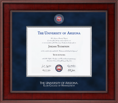 The University of Arizona diploma frame - Presidential Masterpiece Diploma Frame in Jefferson