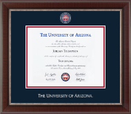 The University of Arizona diploma frame - Masterpiece Medallion Diploma Frame in Chateau