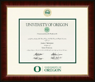 University of Oregon Dimensions Diploma Frame in Murano