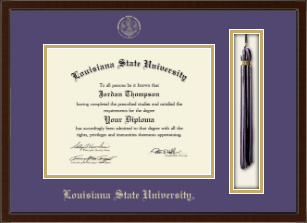 Tassel & Cord Diploma Frame