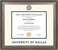 University of Dallas Dimensions Diploma Frame in Easton