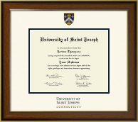 University of Saint Joseph in Connecticut Dimensions Diploma Frame in Westwood