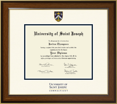 University of Saint Joseph in Connecticut diploma frame - Dimensions Diploma Frame in Westwood