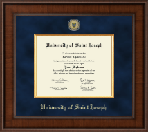 University of Saint Joseph in Connecticut Presidential Masterpiece Diploma Frame in Madison
