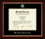 Marshall University diploma frame - Masterpiece Medallion Diploma Frame in Murano