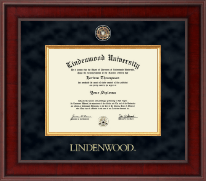 Lindenwood University Presidential Masterpiece Diploma Frame in Jefferson