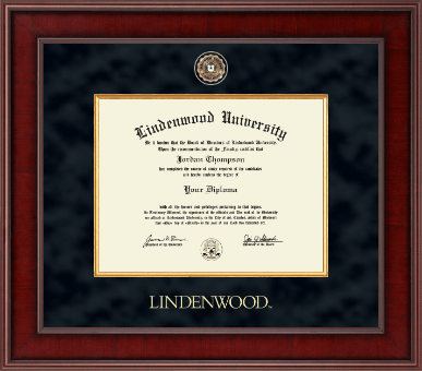 Lindenwood University diploma frame - Presidential Masterpiece Diploma Frame in Jefferson