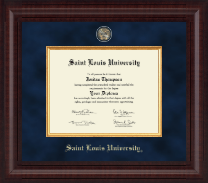 Saint Louis University diploma frame - Presidential Masterpiece Diploma Frame in Premier