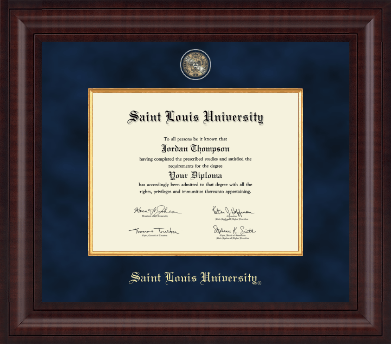 Saint Louis University diploma frame - Presidential Masterpiece Diploma Frame in Premier