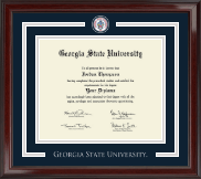 Georgia State University Showcase Edition Diploma Frame in Encore