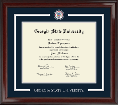 Georgia State University diploma frame - Showcase Edition Diploma Frame in Encore