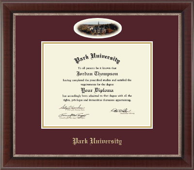 Park University diploma frame - Campus Cameo Diploma Frame in Chateau