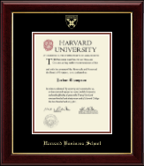 Harvard University certificate frame - Gold Embossed Certificate Frame in Gallery