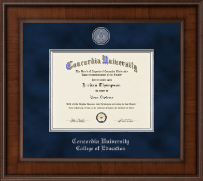 Concordia University Portland diploma frame - Presidential Masterpiece Diploma Frame in Madison