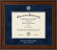 Concordia University Portland Presidential Masterpiece Diploma Frame in Madison