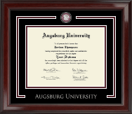Augsburg University diploma frame - Showcase Edition Diploma Frame in Encore