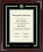 George Mason University Showcase Edition Diploma Frame in Encore