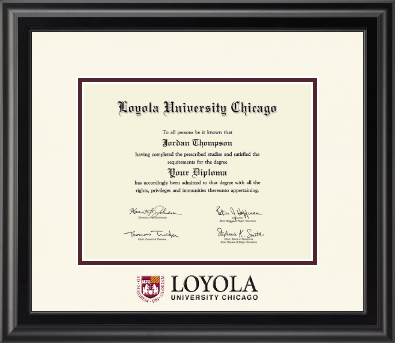 Loyola University Chicago diploma frame - Dimensions Diploma Frame in Midnight