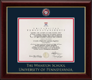 University of Pennsylvania certificate frame - Masterpiece Medallion Certificate Frame in Gallery