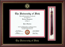The University of Utah diploma frame - Tassel & Cord Diploma Frame in Newport