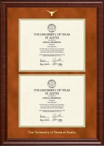 Double Diploma Frame
