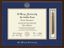 St. Mary's University diploma frame - Tassel & Cord Diploma Frame in Delta