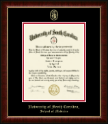 University of South Carolina diploma frame - Gold Embossed Diploma Frame in Murano