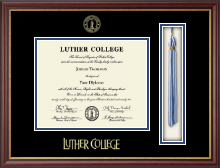 Luther College diploma frame - Tassel Edition Diploma Frame in Newport