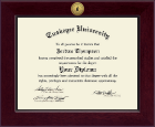 Tuskegee University diploma frame - Century Gold Engraved Diploma Frame in Cordova