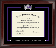 Texas Christian University diploma frame - Spirit Medallion Diploma Frame in Encore