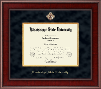 Mississippi State University diploma frame - Presidential Masterpiece Diploma Frame in Jefferson