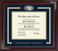 The University of Toledo diploma frame - Showcase Edition Diploma Frame in Encore