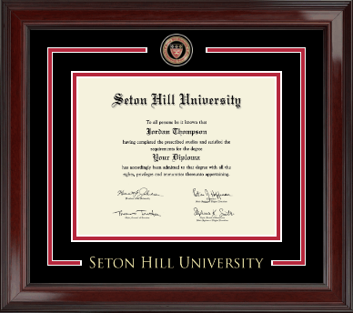 Seton Hill University diploma frame - Showcase Edition Diploma Frame in Encore