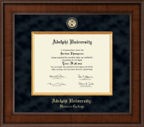 Adelphi University Presidential Masterpiece Diploma Frame in Madison
