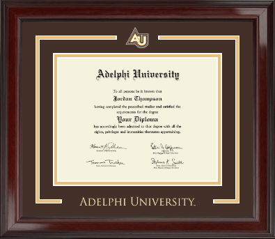 Adelphi University diploma frame - Spirit Medallion Diploma Frame in Encore