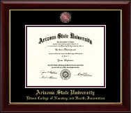 Arizona State University Masterpiece Medallion Diploma Frame in Gallery