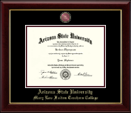Arizona State University Masterpiece Medallion Diploma Frame in Gallery