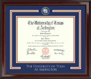 The University of Texas at Arlington diploma frame - Showcase Edition Diploma Frame in Encore