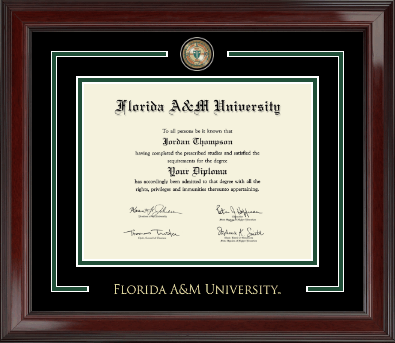 Florida A&M University diploma frame - Showcase Edition Diploma Frame in Encore