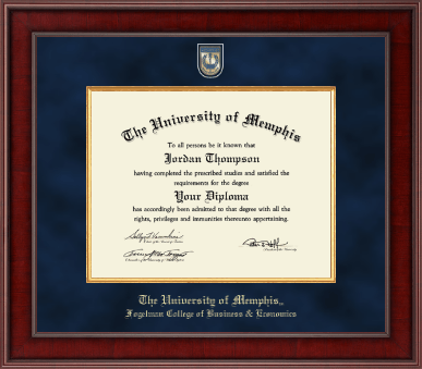 The University of Memphis diploma frame - Presidential Masterpiece Diploma Frame in Jefferson