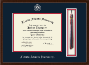 Tassel & Cord Diploma Frame