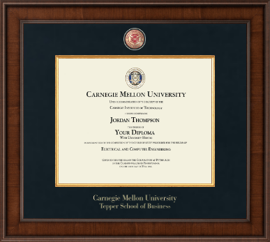Carnegie Mellon University diploma frame - Presidential Masterpiece Diploma Frame in Madison