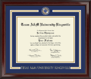 Texas A&M University Kingsville diploma frame - Showcase Edition Diploma Frame in Encore