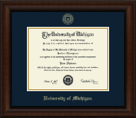 University of Michigan diploma frame - Gold Embossed Diploma Frame in Lenox