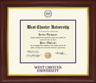 West Chester University Dimensions Diploma Frame in Redding