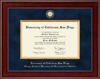 University of California San Diego diploma frame - Presidential Masterpiece Diploma Frame in Jefferson
